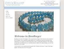 Tablet Screenshot of beadbuyer.com